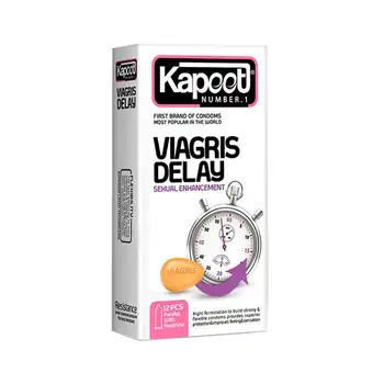 کاندوم کاپوت مدل ویاگریس دیلی تاخیری 12 عددی Viagris Delay